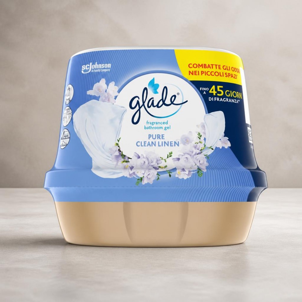 ژل خوشبو کننده حمام و سرویس بهداشتی گلید (ماندگاری 45 روزه) رایحه تمیزی و تازگی 