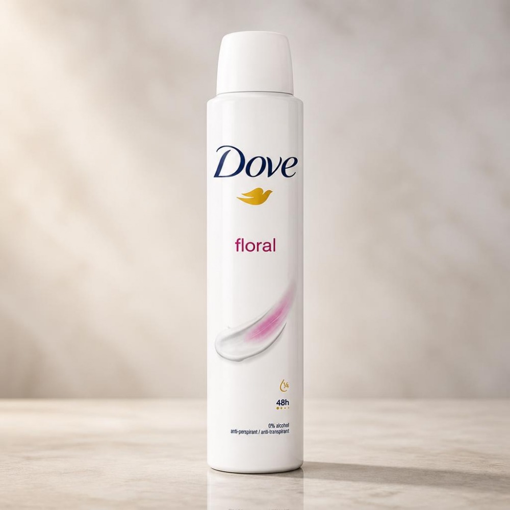 اسپری ضد تعریق داو 250 میل رایحه floral (گلی) اورجینال