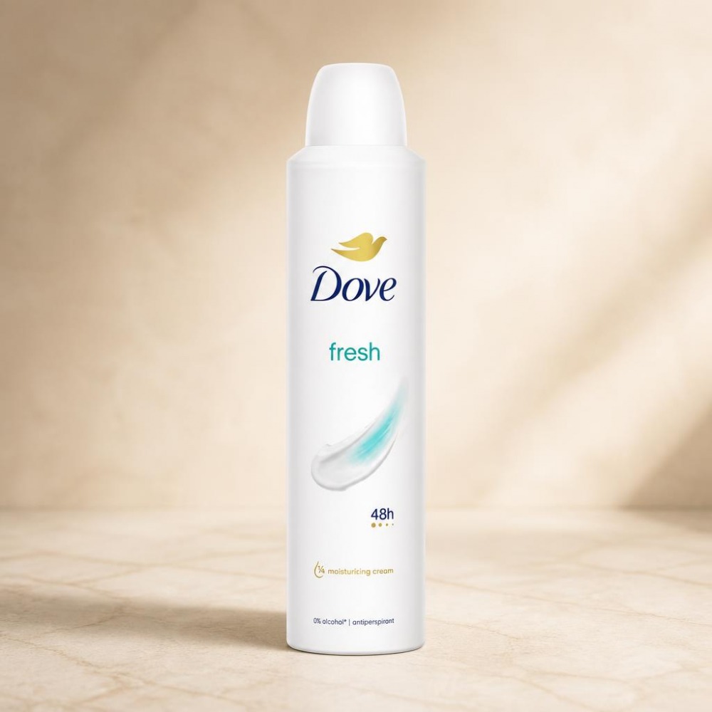 اسپری ضدتعریق داو 250 میل رایحه fresh اورجینال