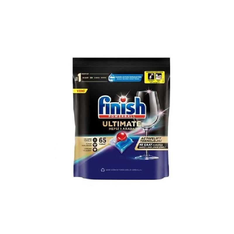 قرص ماشین ظرفشویی فینیش اولتیمیت 65 عددی