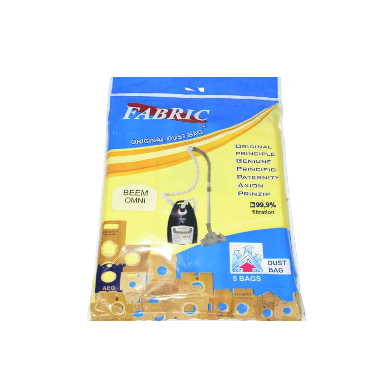 پاکت کاغذی جاروبرقی بیم 5 عددی