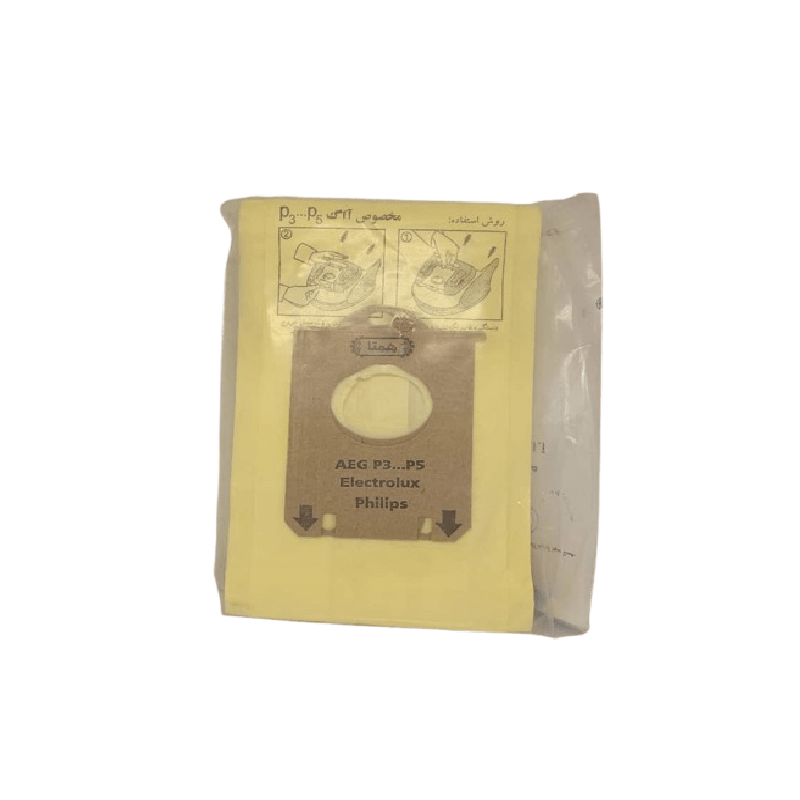 پاکت کاغذی p3 درجه یک جاروبرقی آاگ 5 عددی