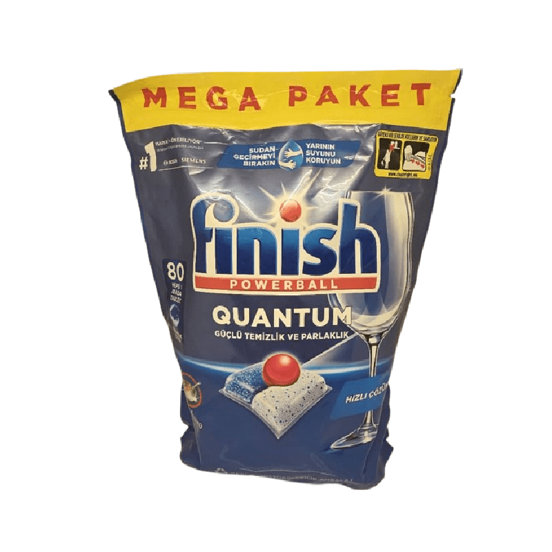 قرص ماشین ظرفشویی فینیش کوانتوم 80 عددی