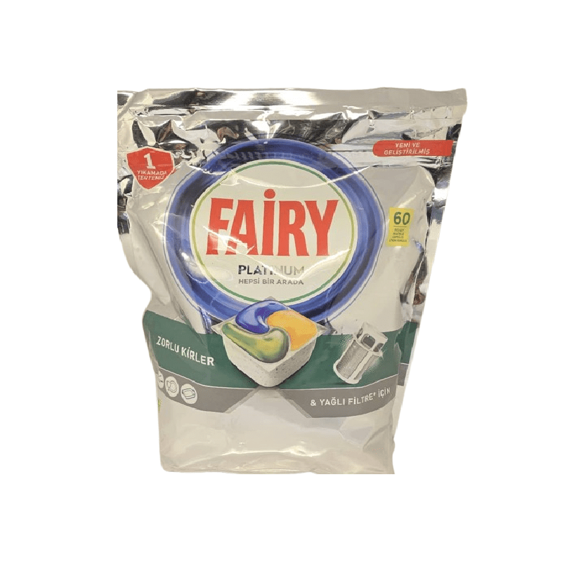 قرص ماشین ظرفشویی فیری پلاتینیوم 60 عددی