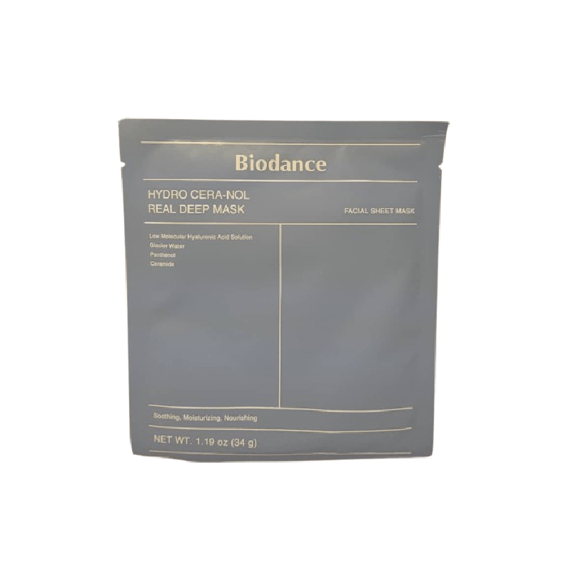 ماسک ورقه ای آبی بایودنس دانه ای