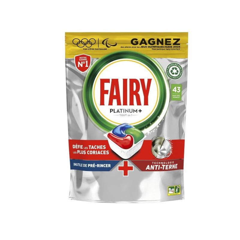 قرص ماشین ظرفشویی فیری پلاتینیوم پلاس 43 عددی