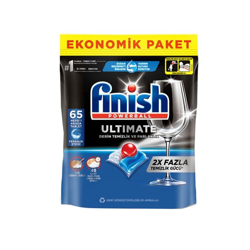 قرص ماشین ظرفشویی فینیش اولتیمیت پلاس 65 عددی