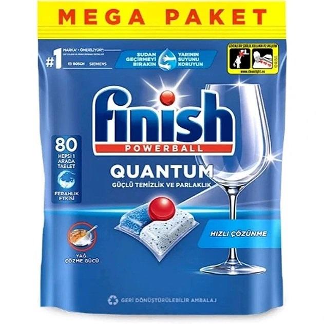 قرص ماشین ظرفشویی فینیش کوانتوم 80 عددی