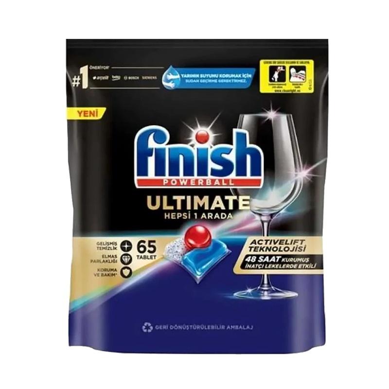قرص ماشین ظرفشویی فینیش اولتیمیت 65 عددی
