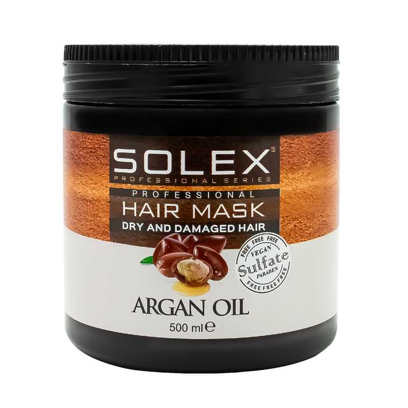 ماسک مو سولکس 500 میل بدون سولفات حاوی روغن آرگان