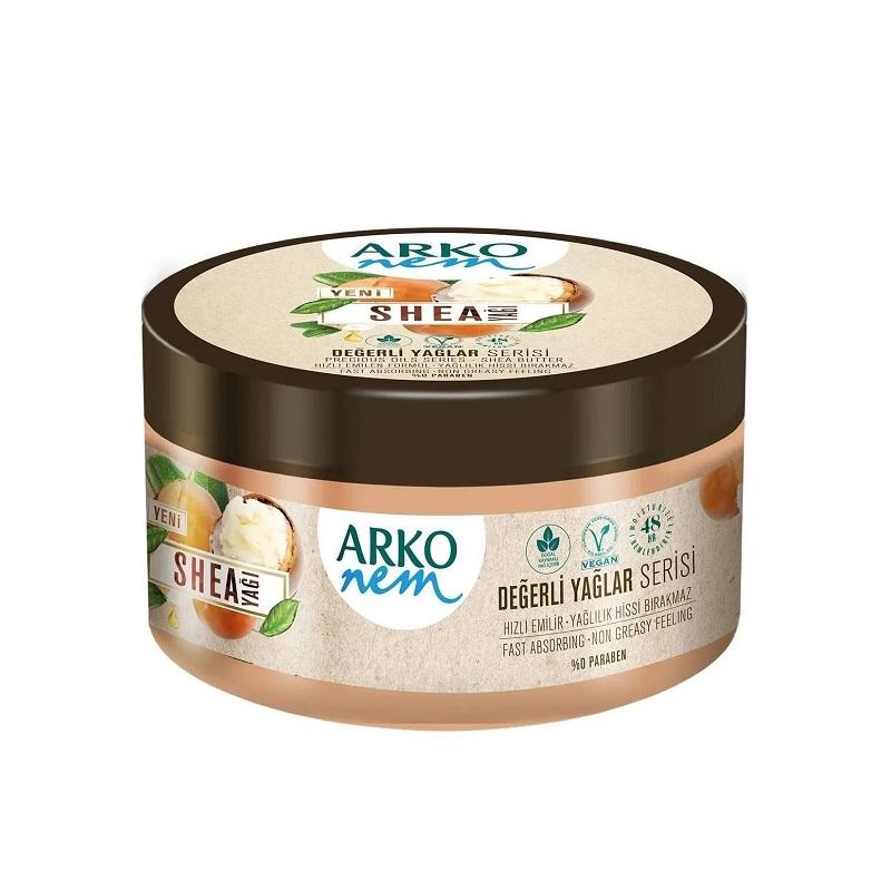 کرم مرطوب کننده کاسه ای آرکو حاوی شی باتر 250 میل