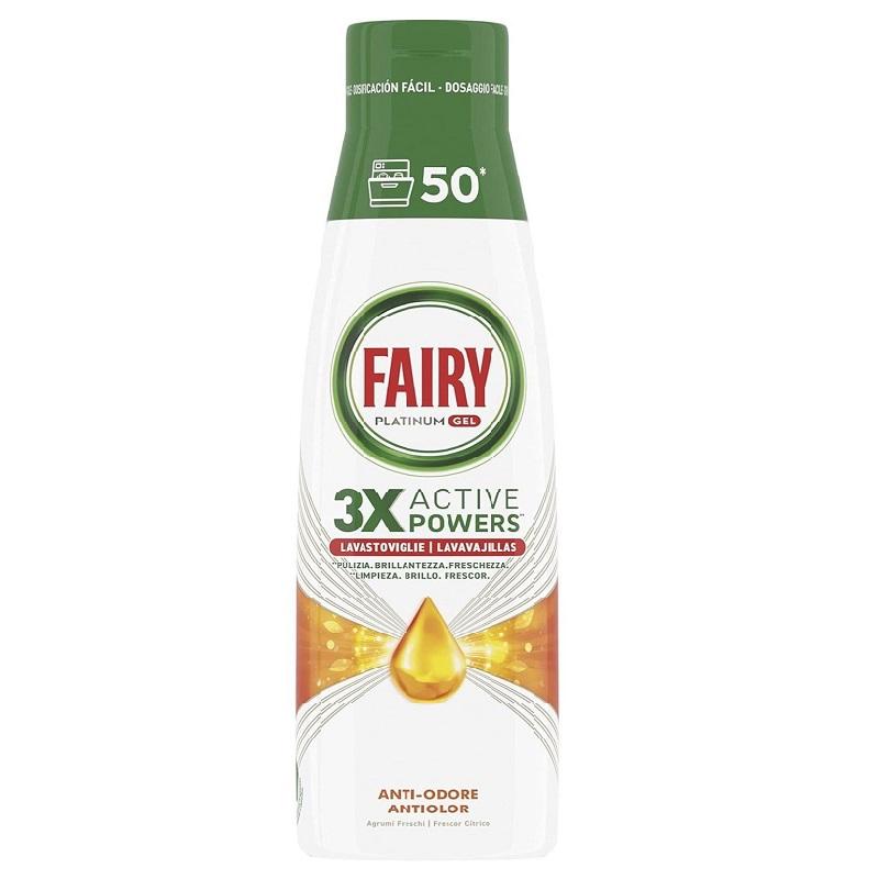 ژل پلاتینیوم فیری 900 میل 50 بار استفاده 3x رایحه مرکبات 