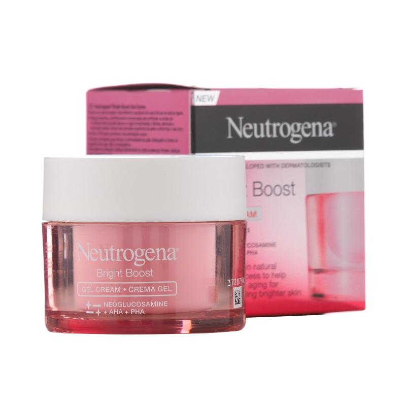 ژل کرم ضدچروک و روشن کننده پوست برایت بوست نوتروژینا 50 میل