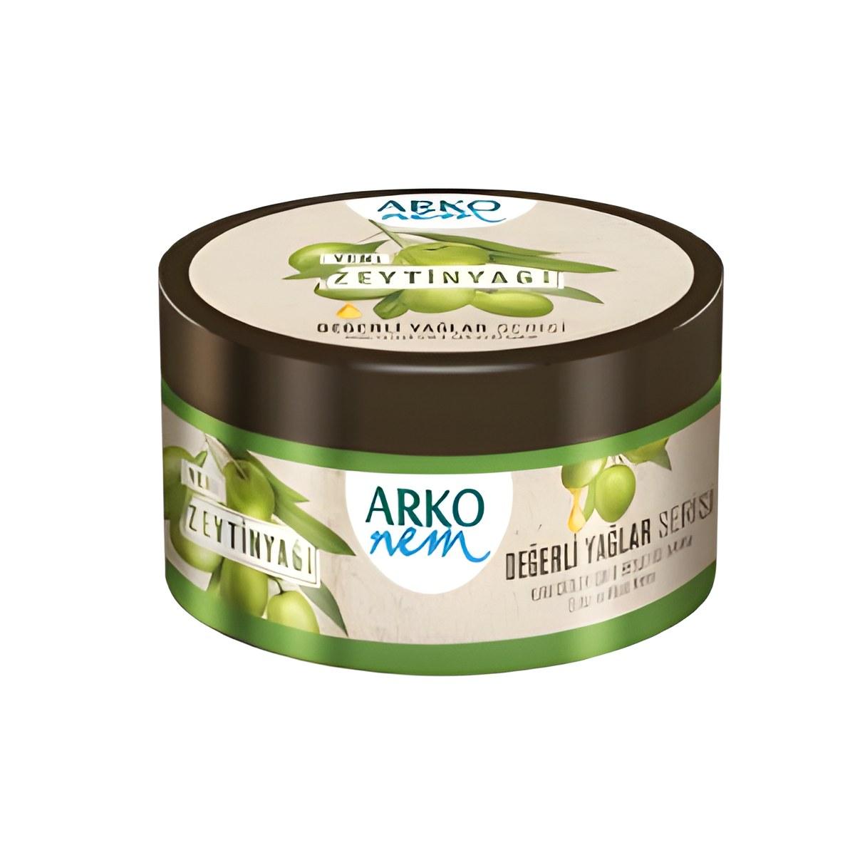 کرم مرطوب کننده کاسه ای آرکو حاوی روغن زیتون 250 میل