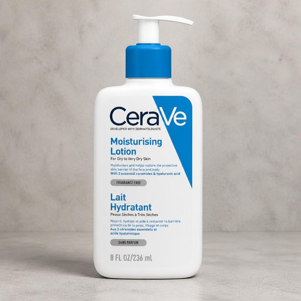 لوسیون مرطوب کننده بدن سراوی (CeraVe) 236 میل مناسب پوست های خشک