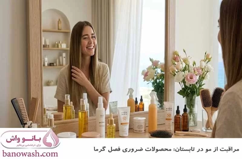 مراقبت از مو در تابستان