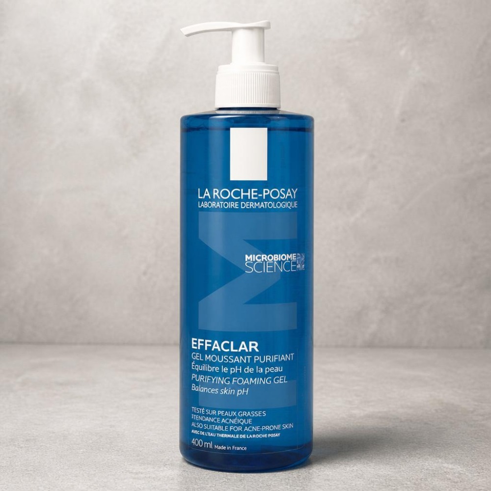 ژل شستشو پوست چرب و حساس لاروش پوزای EFFACLAR ساخت فرانسه 400 میل