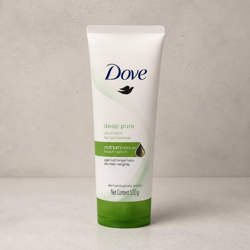 فوم شستشو صورت داو کنترل چربی و پاک کننده مدل deep pure ساخت اندونزی 100میل