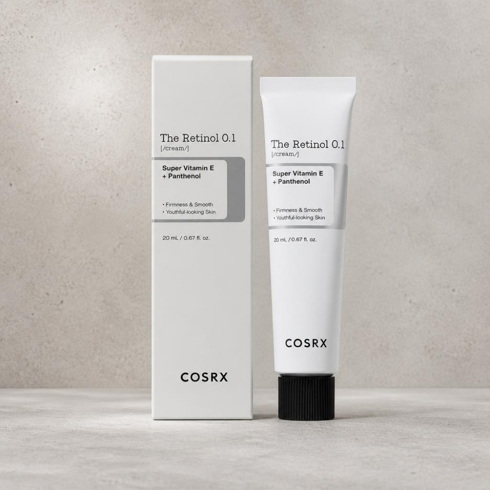 کرم رتینول 0/1 کوزارکس COSRX کره جنوبی 20 میل انواع پوست حتی چرب و مختلط