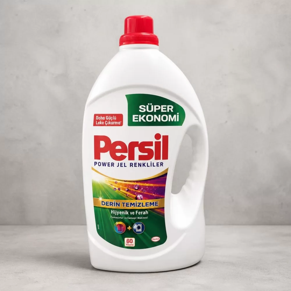 ژل لباسشویی پرسیل 60 بار شستشو 3900 میلی لیتر ساخت اتریش